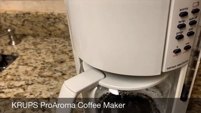 QAVUSHOP | Review KRUPS ProAroma Coffee Maker смотреть онлайн