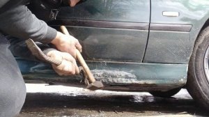 ремонт порогов своими руками