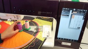 PFAFF creative icon 2 Free Motion Quilting