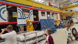Экскурсия на завод Метровагонмаш 25.05.2024 года.