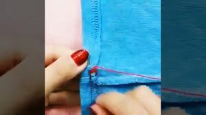 как восстановить распутовшийся шов оверлока на одежде