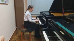 Максимова Ирина, 10 лет. С. Майкапар "Бурный поток", О. Дикун "Весенняя мелодия"