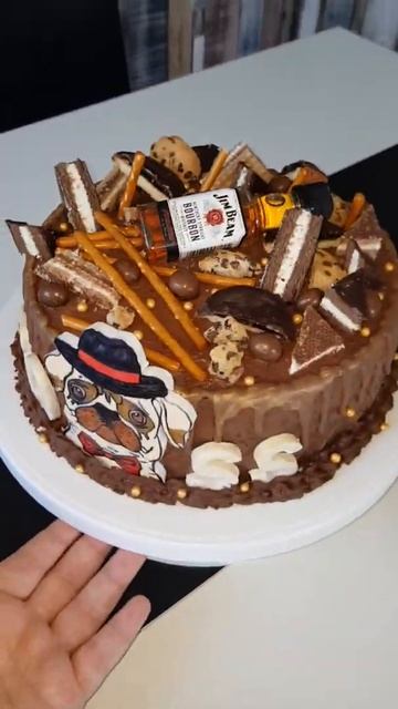 Шоколадный тортик  " Мужской каприз " смотреть онлайн