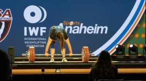 Marissa Klingseis, 134 kg Clean & Jerk