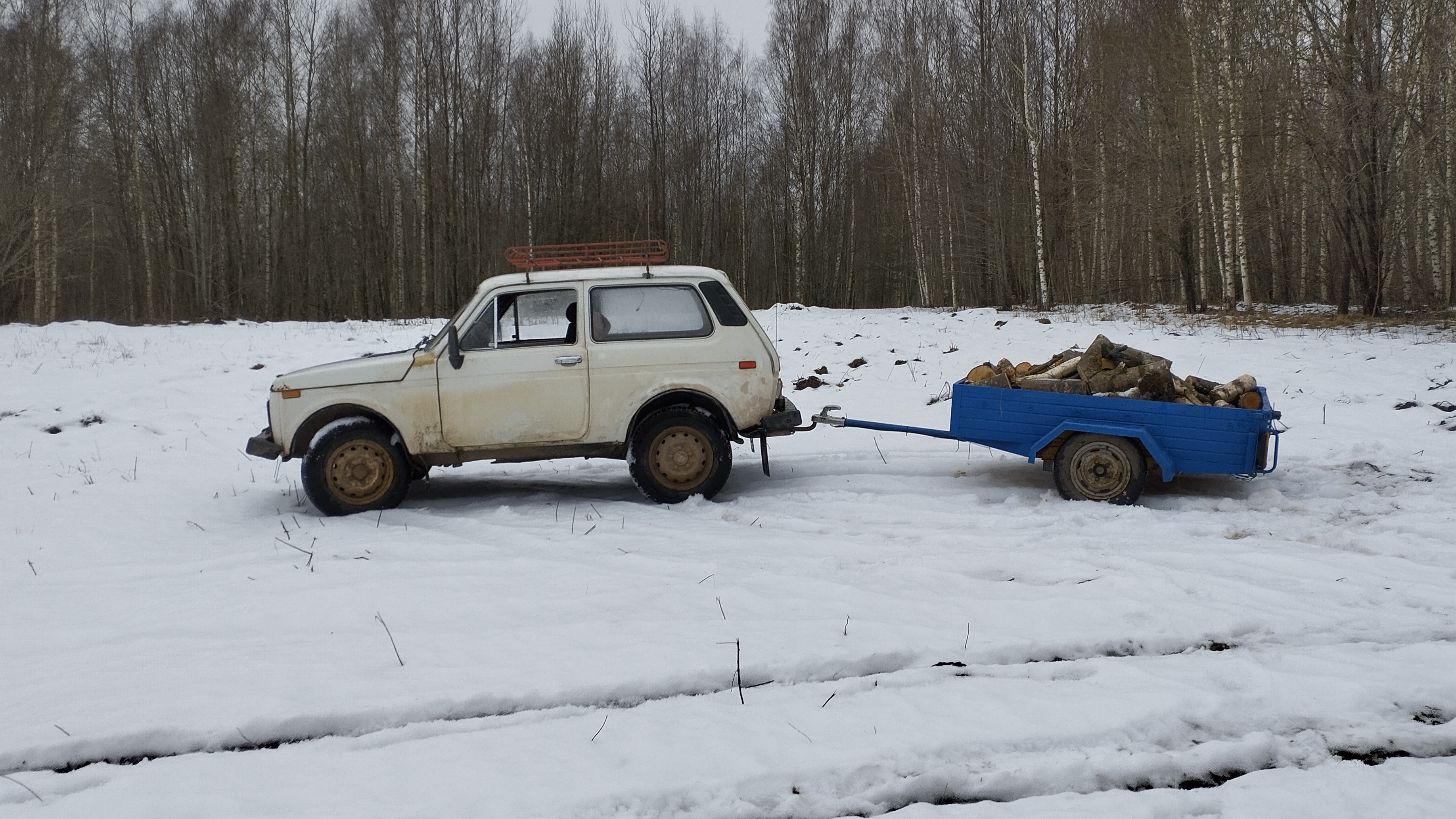 УСТАНОВКА ФАРКОПА НА НИВУ И ДРУГИЕ РЕМОНТЫ/ВОЗИМ ДРОВА.