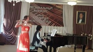 В. Цыбин- Анданте для флейты и фортепиано. ШАМАНОВА СОФИЯ