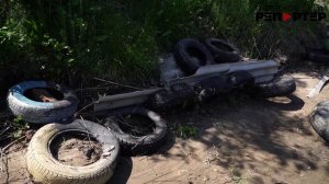 Дачники в Балаковском районе борются с соседом, "укрепившим" берег покрышками