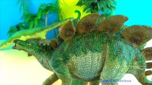 Dinosaur Toys Triceratops Stegosaurus Diplodocus Kentrosaurus Learn about Dinosaurs in English