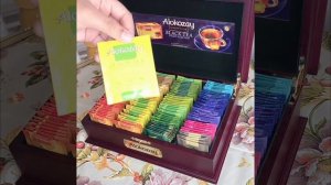 UNBOXING Alokozay Tea wooden box🇨🇦/Awesome Gift Idea#greentea#giftideas#Alokozaypremiumtea