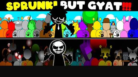 Incredibox Sprunki - But All GYAT Все персонажи вместе (Новый мод)