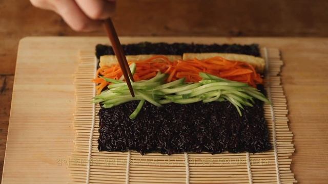 마약김밥 보다 맛있는 ‘베지이즈 표 김밥’ ㅣvegan kimbapㅣKorean kimbap