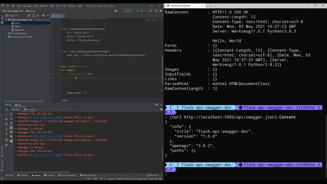 Creating Beautiful REST APIs using Python Flask and Swagger UI смотреть онлайн