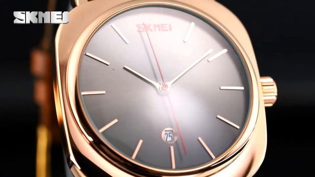 Skmei Watch Review | 9266 Genuine Leather Quartz Watch for Men 30 Meters Waterproof #skmeiwatch