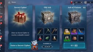 New Secret Cipher code from craft of survival immortal