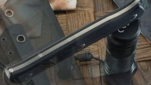 Полевой кухонный нож CJRB Silax J1921B-BK