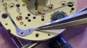 ETA C01.211 Disassembling _ (Omega1045 Lemania 5100) レマニア5100 分解