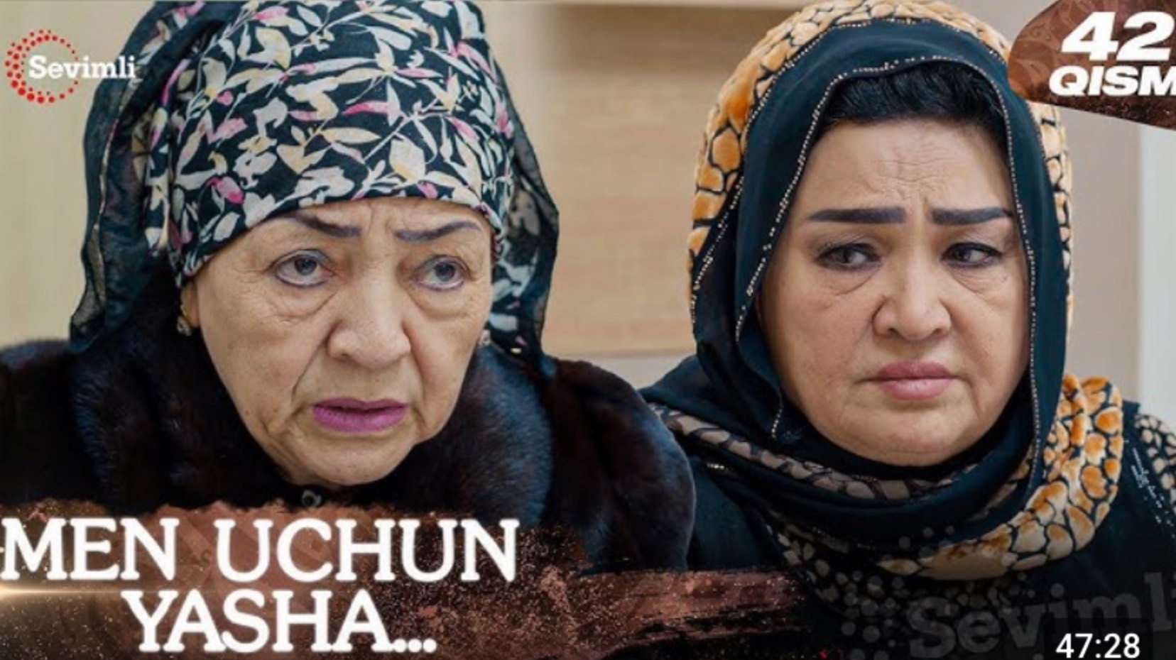 Men uchun yasha 42-qism (milliy serial) Мен учун яша 42 қисм (миллий сериал) - YouTube смотреть онлайн