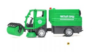 Металлическая модель «Уборочная машина», Технопарк VACCAR-12-GN