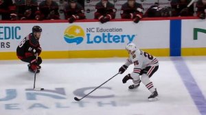 Mikko Rantanen Goes Five-Hole For His First Goal With The Hurricanes