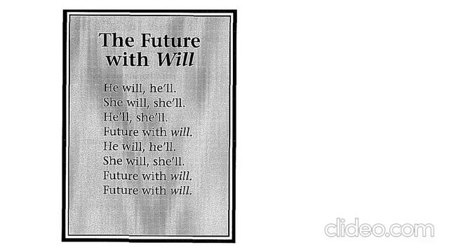 GrammarChants 10.0 The FUTURE with will смотреть онлайн