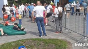 Зелёный Марафон Сбер Банк 01.06.24 год Липецк 4,2 Км