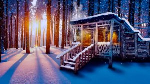 2 месяца в лесу, строительство деревенской хижины с помощью ручных инструментов.