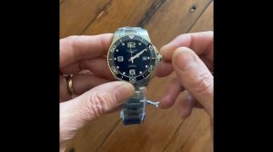 Longines Hydroconquest 39mm ceramic bezel (New for 2022)