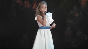 песня "Белая русь", исп. Настя Смирнова. Хит-парад "Эволюция.Дети"