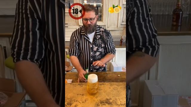 Пивной коктейль "Карловарский лимон"#культурапития