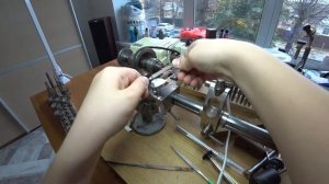 Часовой токарный станок Работаем на станке !!!! 006