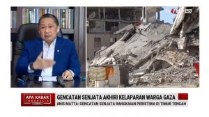 Anis Matta Gencatan Senjata Adalah Kemenangan Palestina dan Kemanusiaan