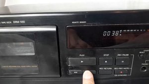 Denon DRM-550 Single Cassette Tape Deck