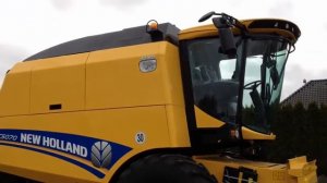 Комбайн New Holland TC 5070. Обзор. Harvester New Holland TC 5070. Overview.