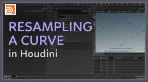 17 Resampling a Curve in Houdini