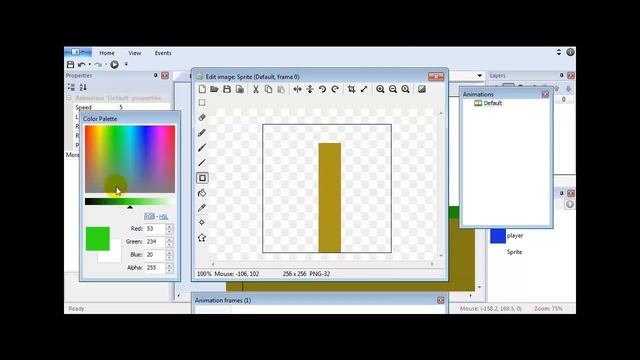 Construct 2 Урок 1 Создание объектов и простых поведений смотреть онлайн