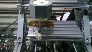 grbl cnc 1610 grabado con punta diamante