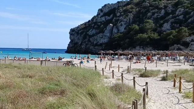 🇪🇦Испания 2024/ Пляжи острова Менорка / пляж Cala en Porter #отдыхвиспании