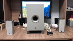 Усилитель YS-LT21 Bluetooth и Yamaha S60 колонки