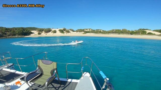 Sirocco A330L RIB-Alloy Queensland Honda 30hp смотреть онлайн