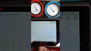 диагностика автокондиционера. проверка датчика испарителя.