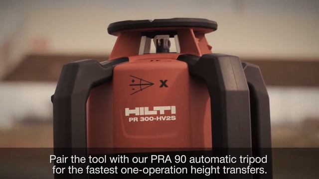 INTRODUCING Hilti PR 300-HV2S Rotating Laser смотреть онлайн