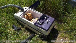 Vintage Wertheim Bag Vacuum Destruction with Motor Burn Out