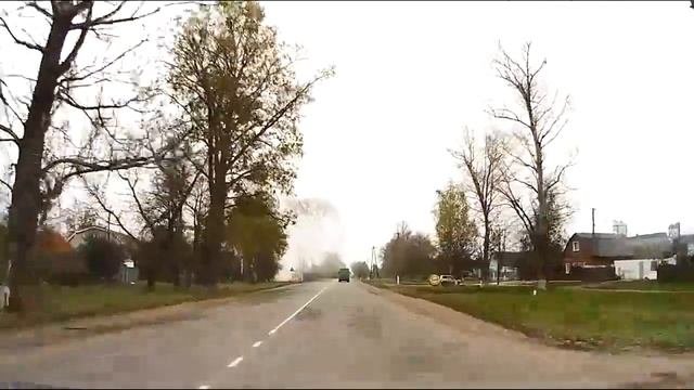5 хвилин по Ворожбі -  вид з вікна автомобіля