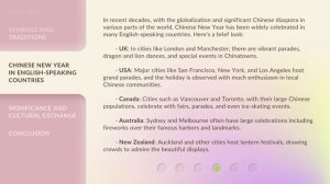 English Learning: The Charm of Chinese New Year in English-speaking Countries