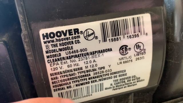 Hoover WindTunnel Supreme U5468-900 - First Look смотреть онлайн