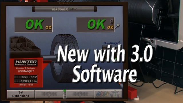 Hunter Road Force GSP9700 Diagnostic Wheel Balancer