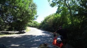 √25 Велопутешествие Иваново Чёрное море. Лиманчик Абрау Дюрсо Малый Утриш с палаткой.