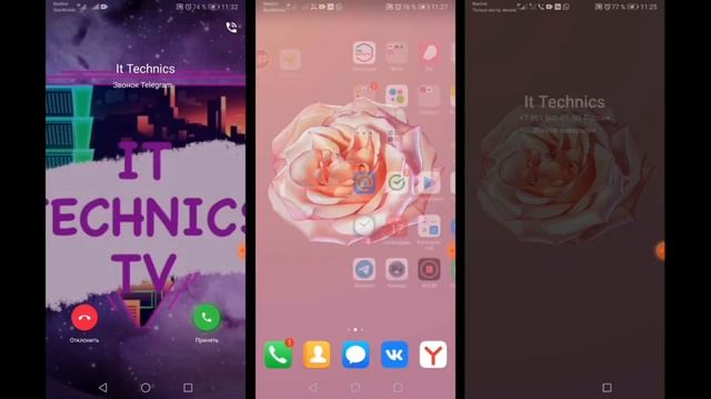 Incoming App Call: WhatsApp,Telegram,Original Ringtone Honor 7X