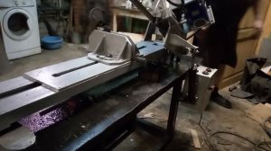 отрезной ленточнопильный станок по металлу своими руками.