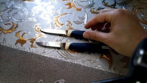 Ножи Tramontina Multicolor для овощей. Режу помидоры.